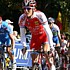 Andy Schleck bei den Strassenweltmeisterschaften in Stuttgart 2007